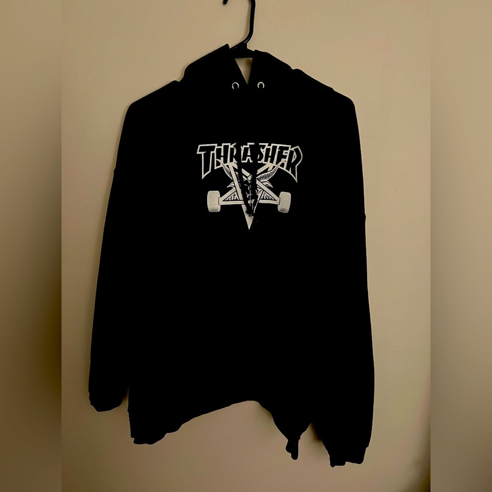 Vintage Thrasher Hoodie, size medium